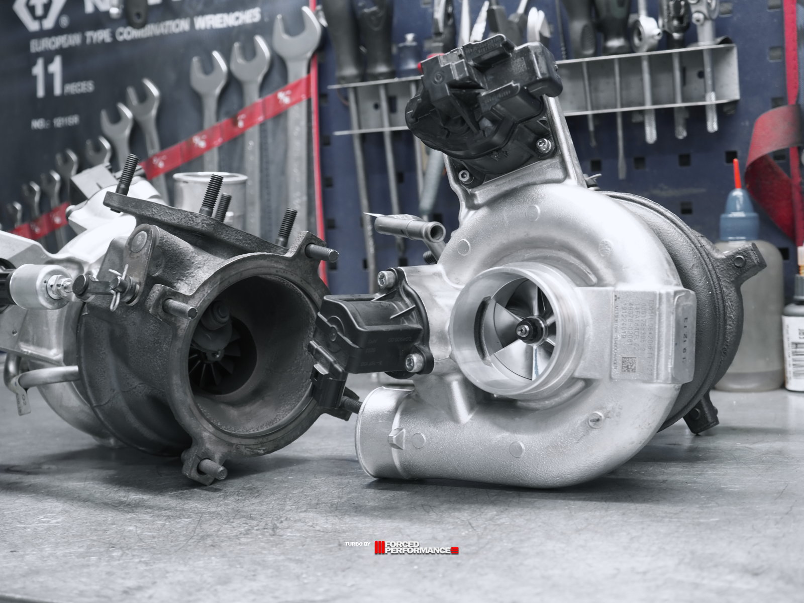 Процедуры ремонта турбин для мотора V8 M840T